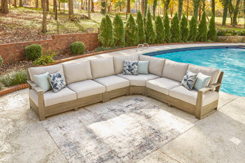 Silo Point 4-Piece Outdoor Sectional - Furnish 4 Less 98 (NY)*