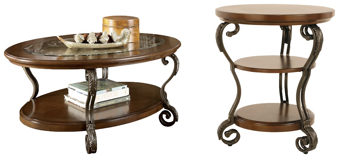 Nestor 2-Piece Table Package - Furnish 4 Less 98 (NY)*