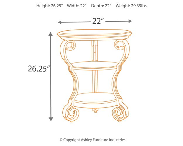 Nestor 2-Piece Table Package - Furnish 4 Less 98 (NY)*