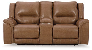 Trasimeno Power Reclining Loveseat with Console - Furnish 4 Less 98 (NY)*