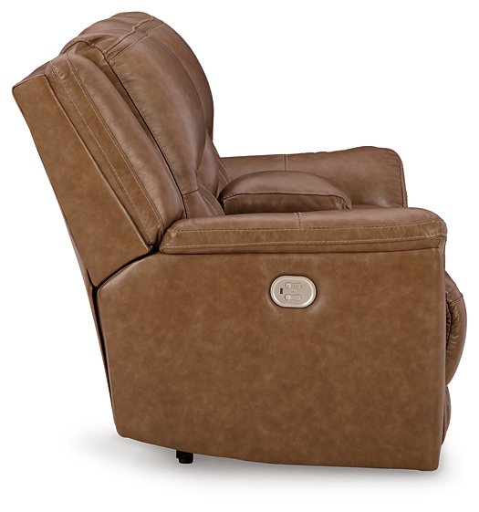 Trasimeno Power Reclining Loveseat with Console - Furnish 4 Less 98 (NY)*