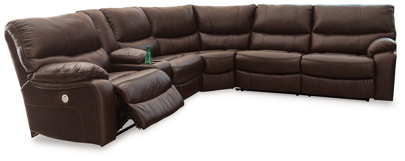 Family Circle 3-Piece Power Reclining Sectional - Furnish 4 Less 98 (NY)*