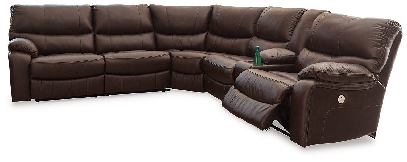 Family Circle 3-Piece Power Reclining Sectional - Furnish 4 Less 98 (NY)*