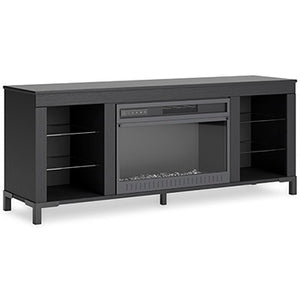 Cayberry 60" TV Stand with Electric Fireplace - Furnish 4 Less 98 (NY)*