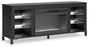 Cayberry 60" TV Stand with Electric Fireplace - Furnish 4 Less 98 (NY)*