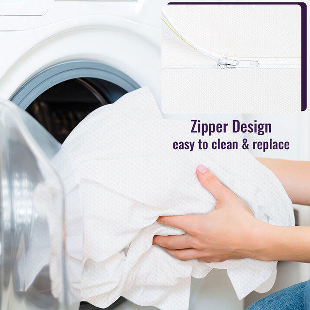 Nasturtium 12" Queen Bamboo Charcoal Infused Memory Foam