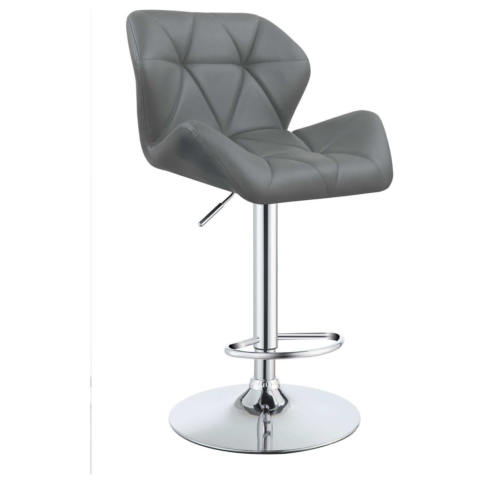 G100426 Contemporary Grey Adjustable Bar Stool image