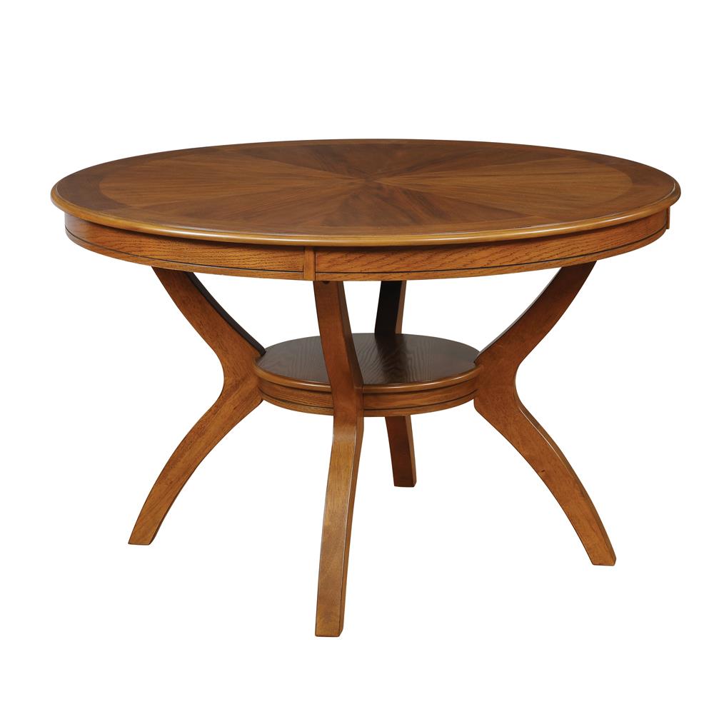 Nelms Casual Deep Brown Dining Table image