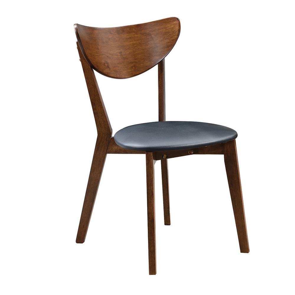 Malone Mid Century Modern Dark Walnut Dining Chair image