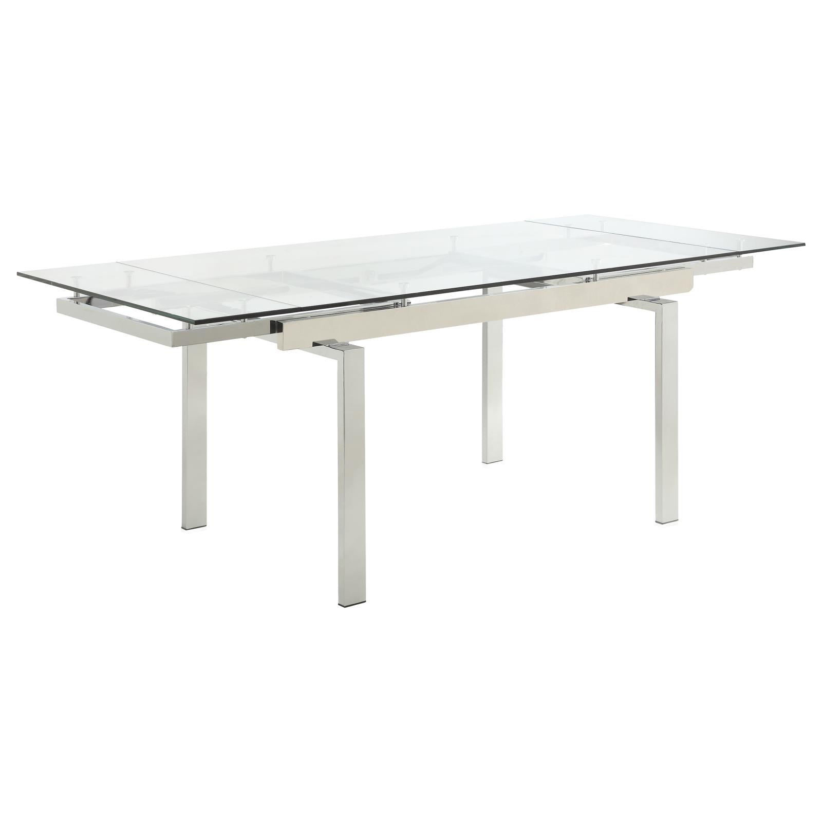 G106281 Contemporary Wexford Chrome Dining Table image