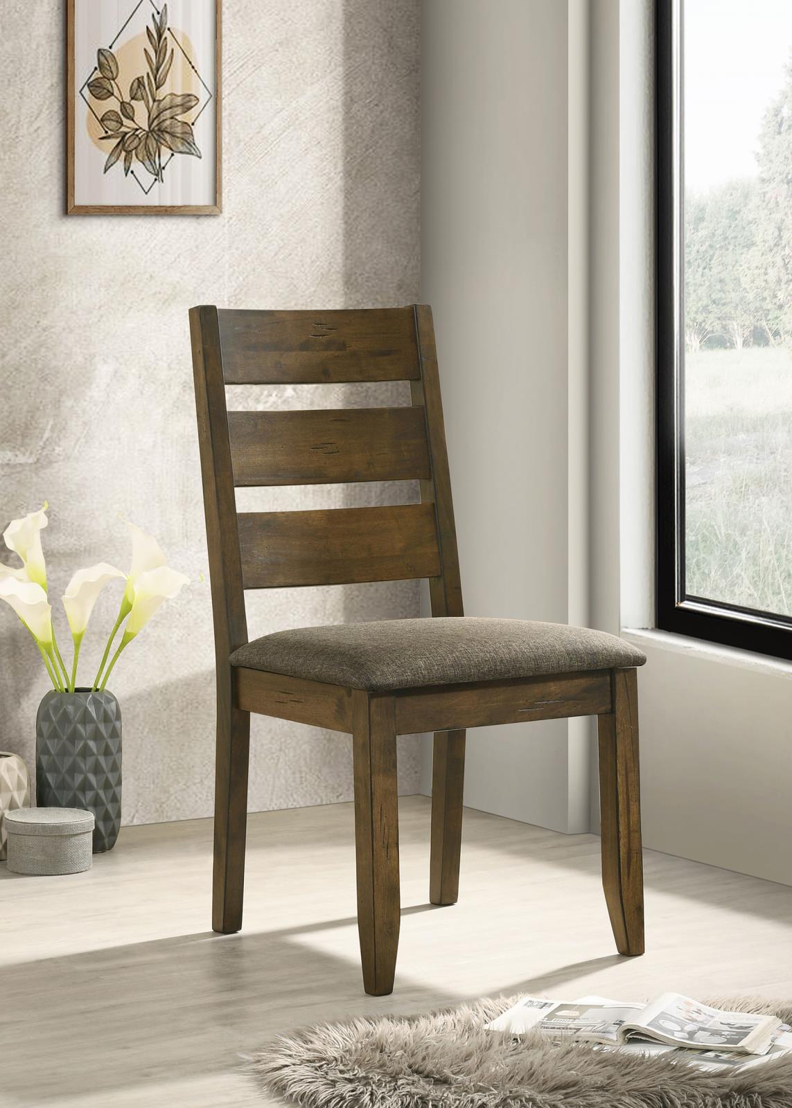 Alston Rustic Knotty Nutmeg Dining Chair image