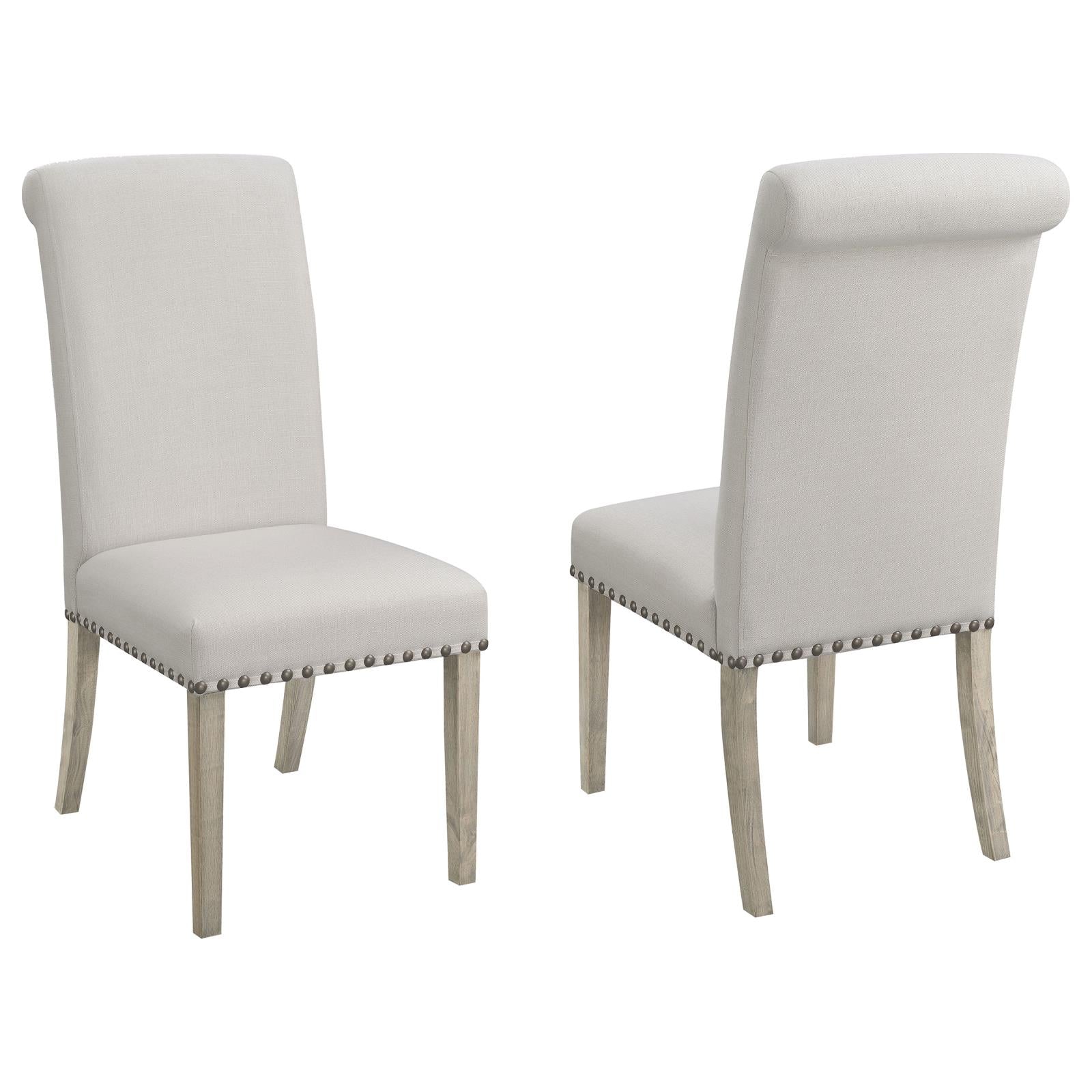 Taylor Beige Upholstered Parson Dining Chair image