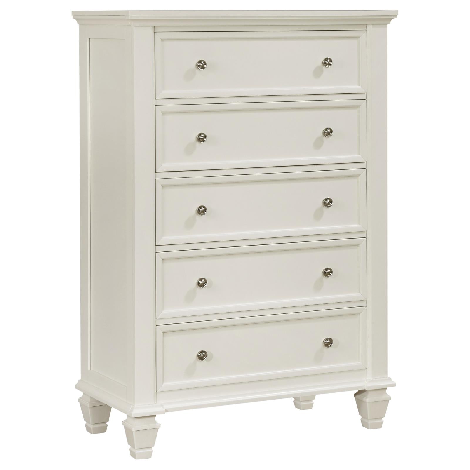 Sandy Beach Five Drawer Chest image