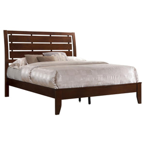 Serenity Eastern King Bed Rich Merlot image