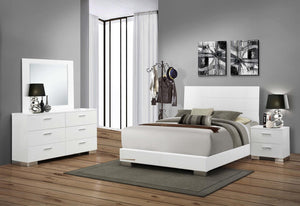 203501KW S4 CA KING 4PC SET (KW.BED,NS,DR,MR) image