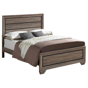 Kauffman Transitional Washed Taupe Eastern King Bed image