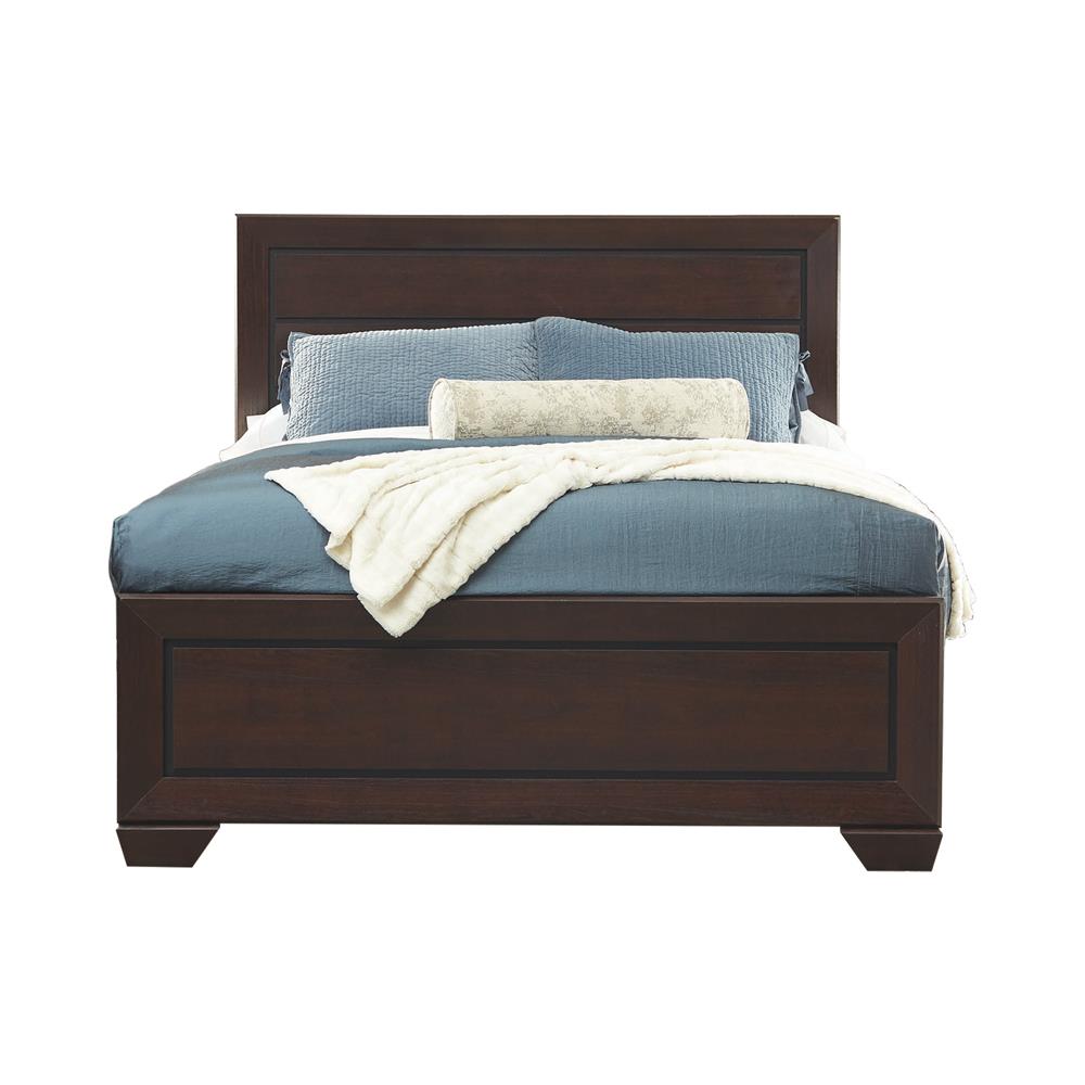 Fenbrook Transitional Dark Cocoa California King Bed image