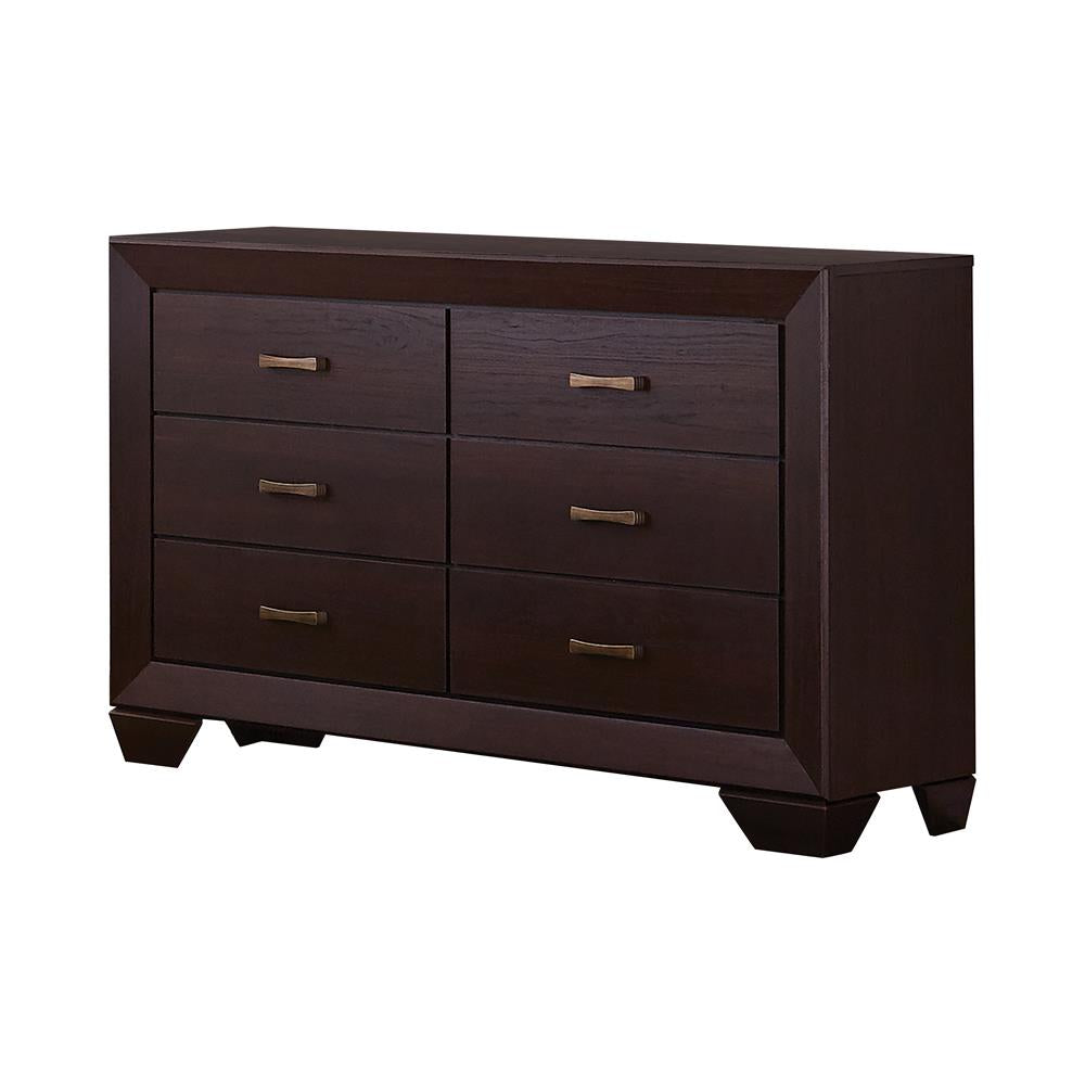 Fenbrook Dark Cocoa Six Drawer Dresser image