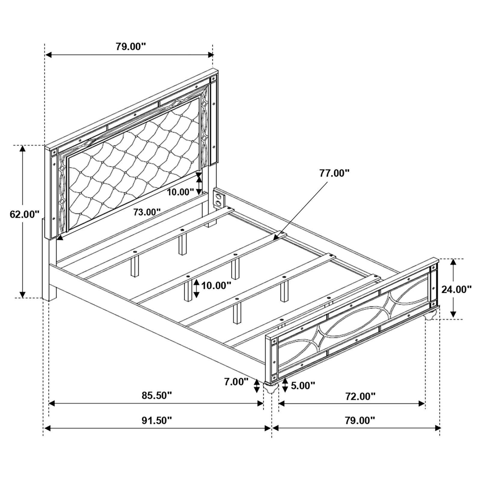 223211KW S5 5 Piece Bedroom Set image