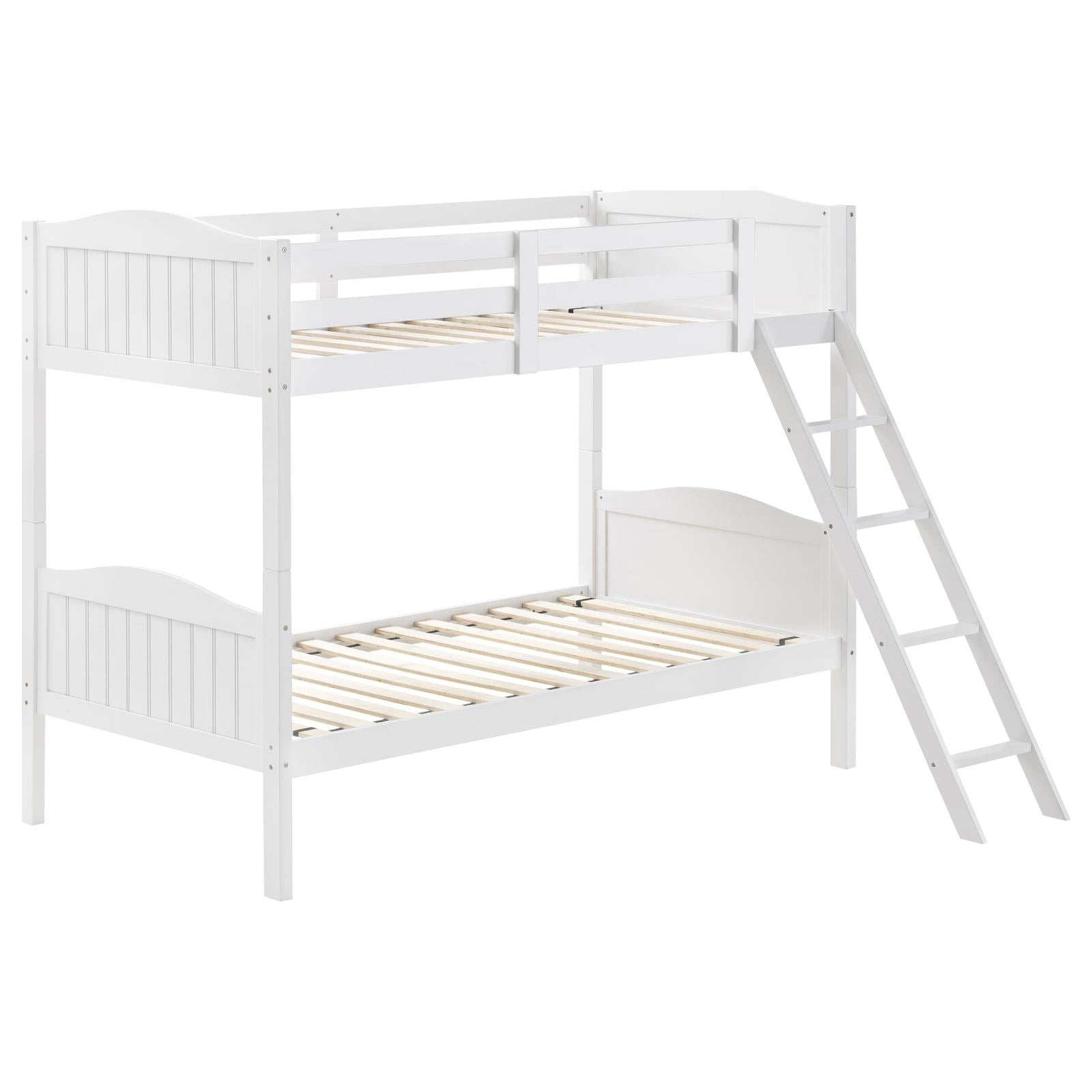 405053WHT TWIN/TWIN BUNK BED image