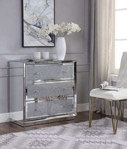 Rekha Mirrored & Faux Crystals Console Table image