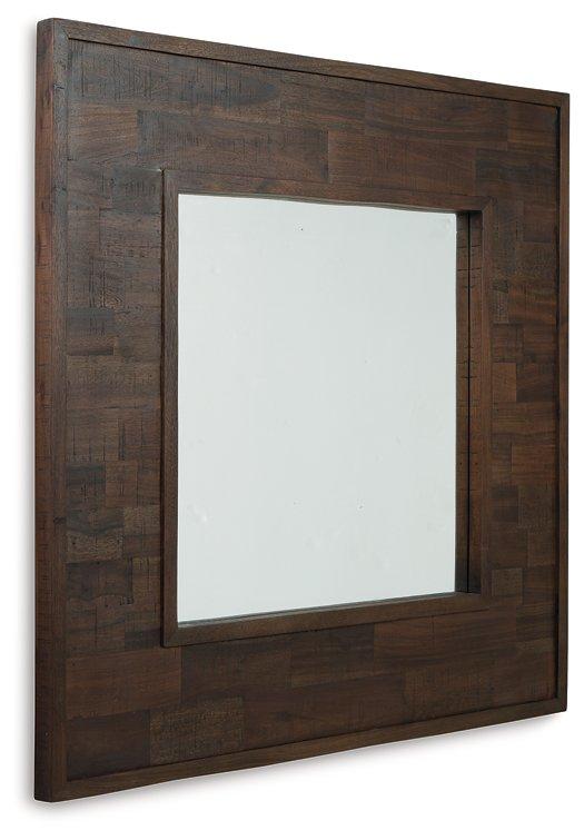 Hensington Brown Accent Mirror image