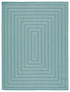 Atlow Aqua/Ivory 7'10" x 9'10" Rug image