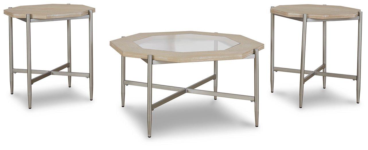 Varlowe Bisque Table (Set of 3) image