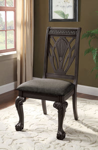 Petersburg Dark Gray Side Chair (2/CTN) image