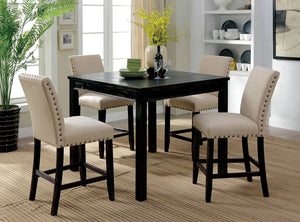 Kristie Antique Black 5 Pc. Counter Ht. Table Set image