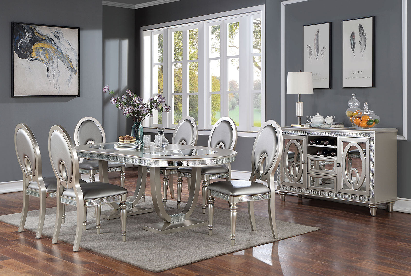 CATHALINA 7 Pc. Dining Table Set image