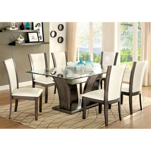 MANHATTAN I Gray 7 Pc. Dining Table Set image