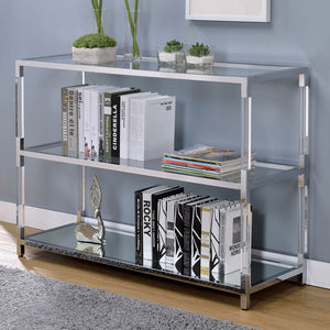 Ludvig Chrome/Clear Sofa Table image