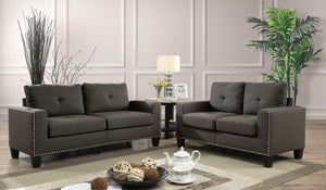 Attwell Gray Sofa + Love Seat image