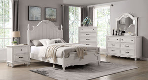 GEORGETTE Full Bed + 1NS + Dresser + Mirror image