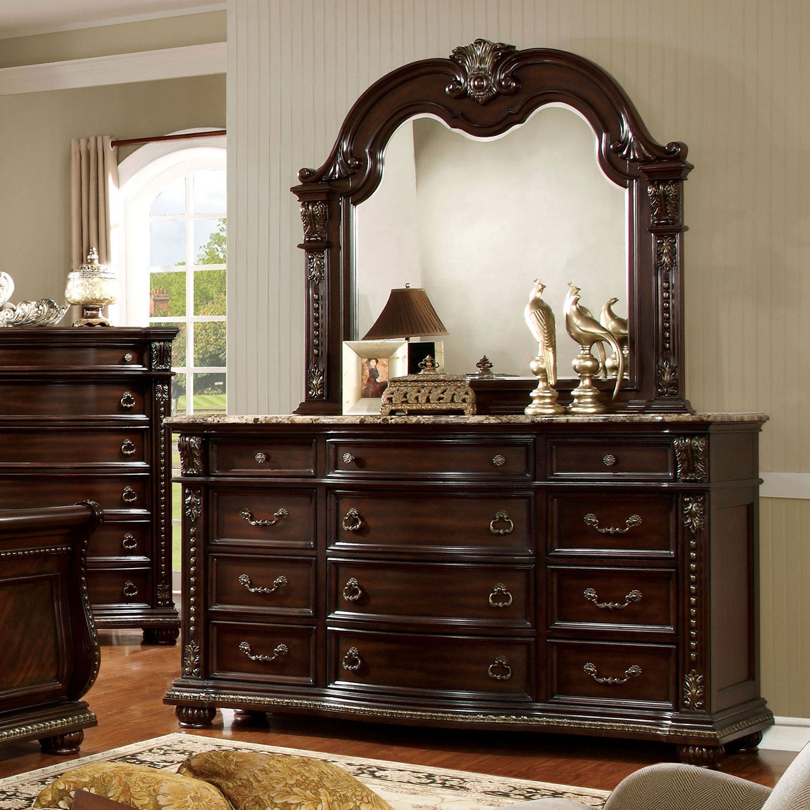 Fromberg Brown Cherry Dresser image