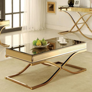 SUNDANCE Brass Coffee Table, Brass image