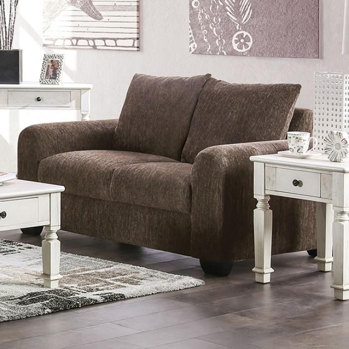 DAGMAR Loveseat, Brown image