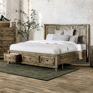 OAKRIDGE E.King Bed, Ash Brown image