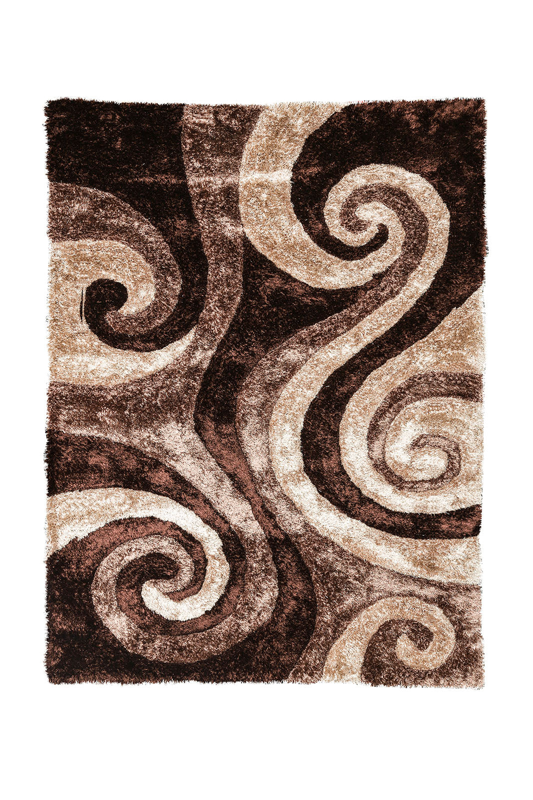 Fermont Brown Beige 5' X 8' Area Rug image