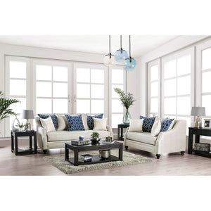 Nefyn Ivory Sofa + Love Seat image