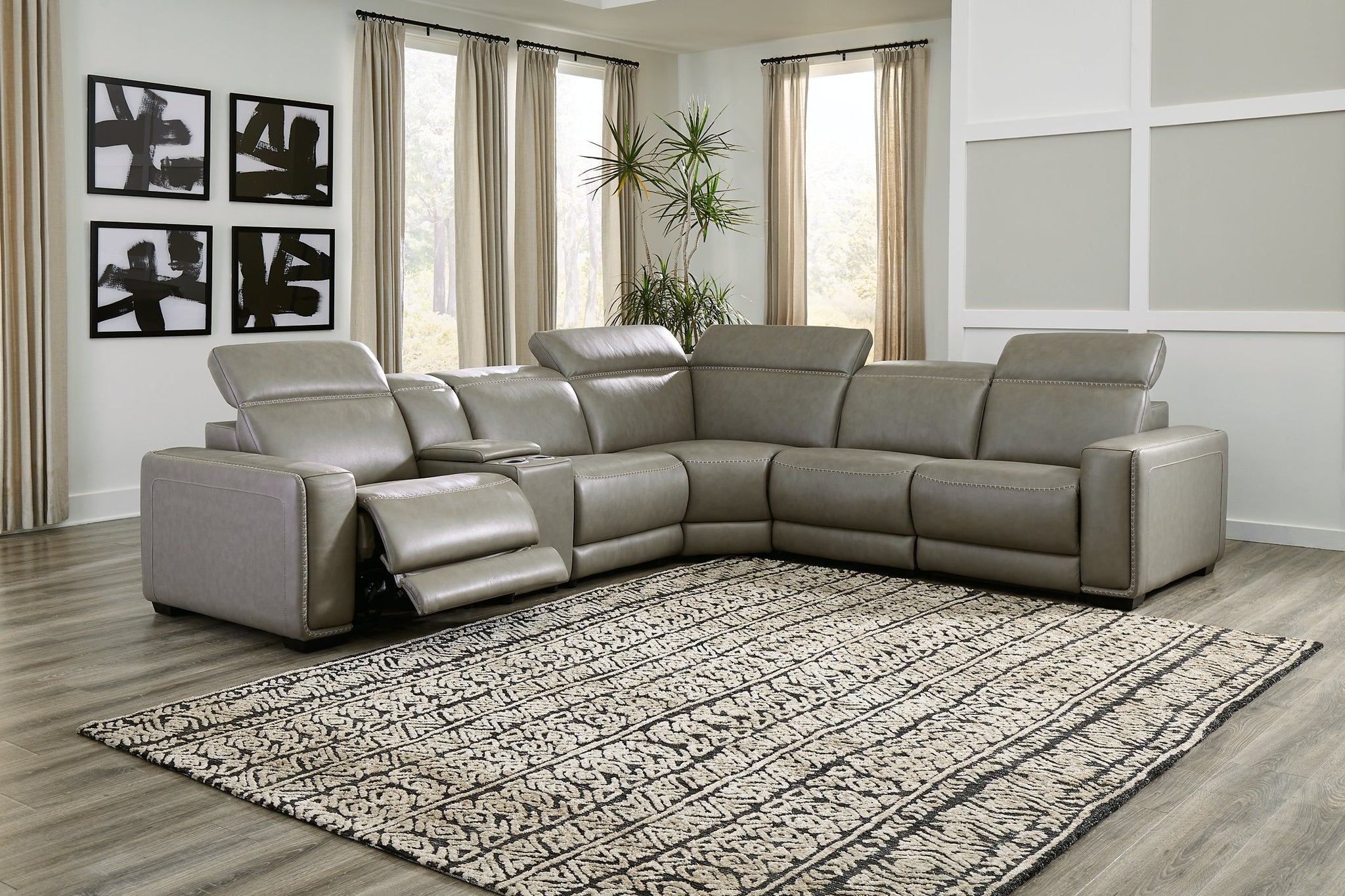 Correze 6-Piece Power Reclining Sectional image